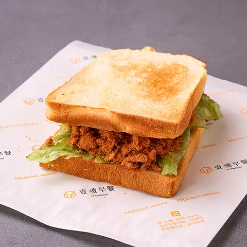 肉鬆吐司