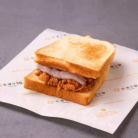 鮮芋肉鬆吐司