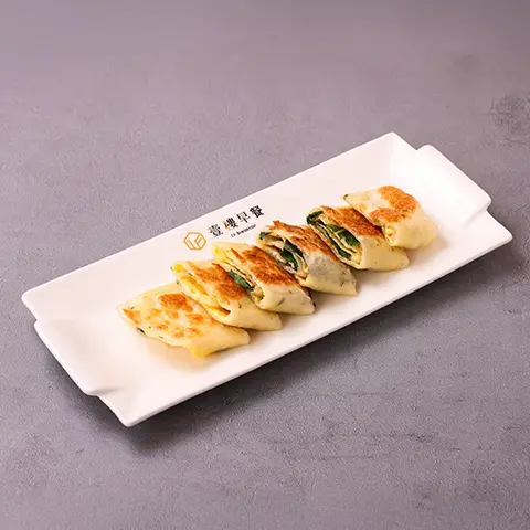 九層塔蛋餅
